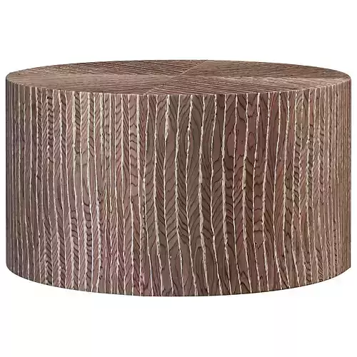 CYLINDRICAL COCKTAIL TABLE by bakerfurniture