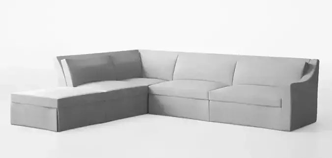 Modular corner sofa