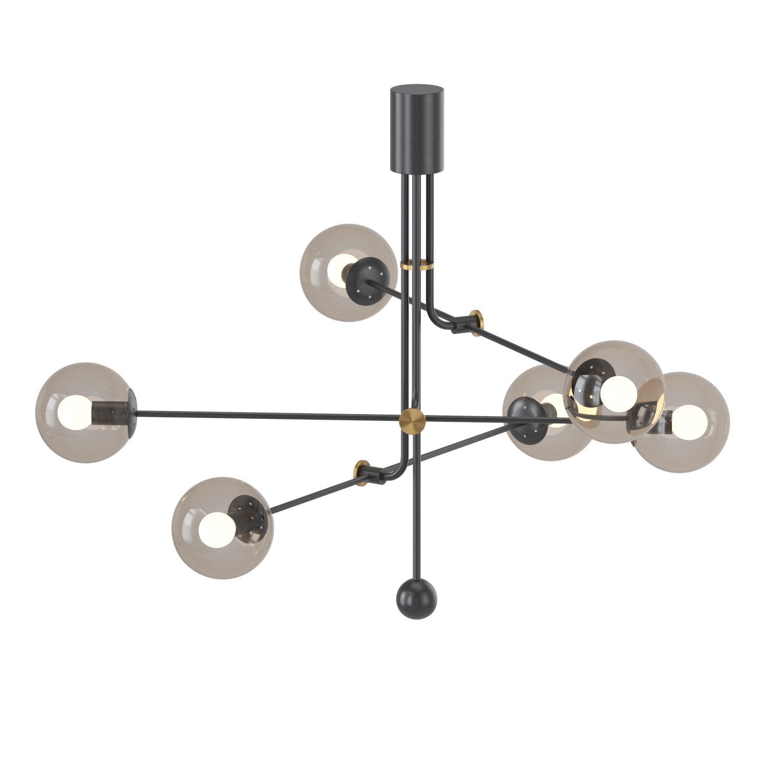 chandelier Base Roof 6 3D model_1