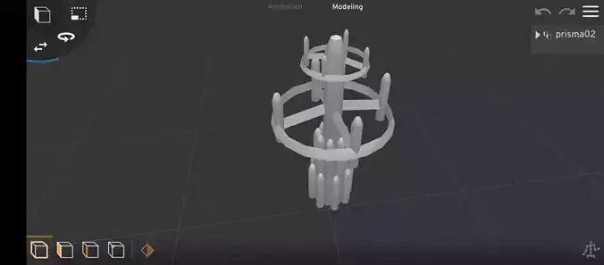 ISRO future mission Low-poly 3D model