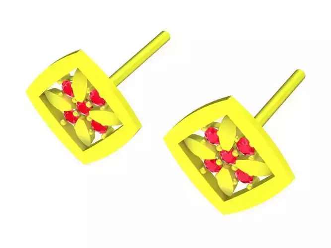 5990 Diamond Earrings 