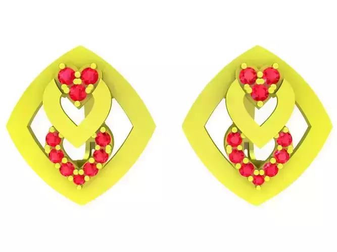 5993 Diamond Earrings 