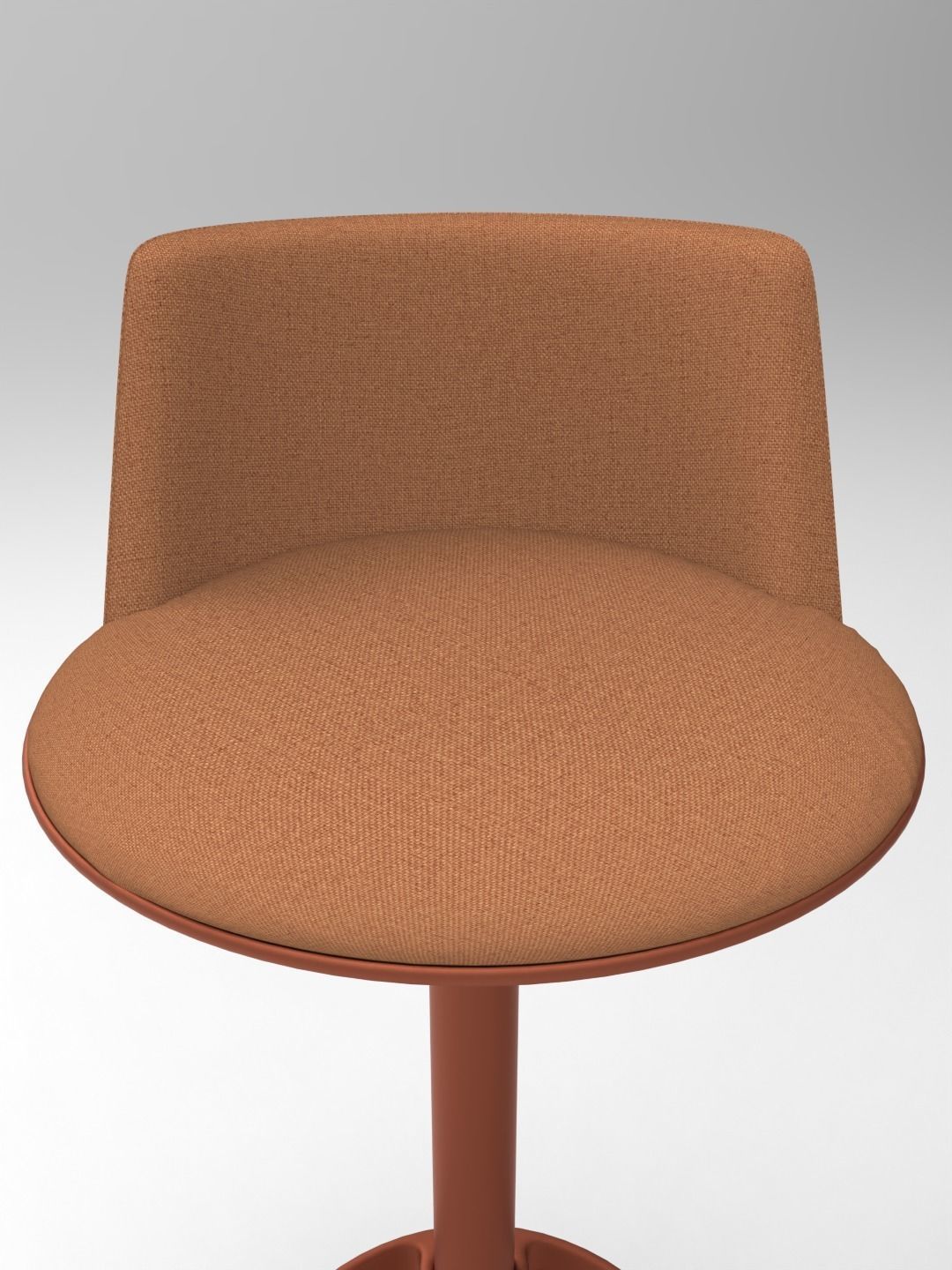 HULA Bar Stool Chair ID 1 3D model_2