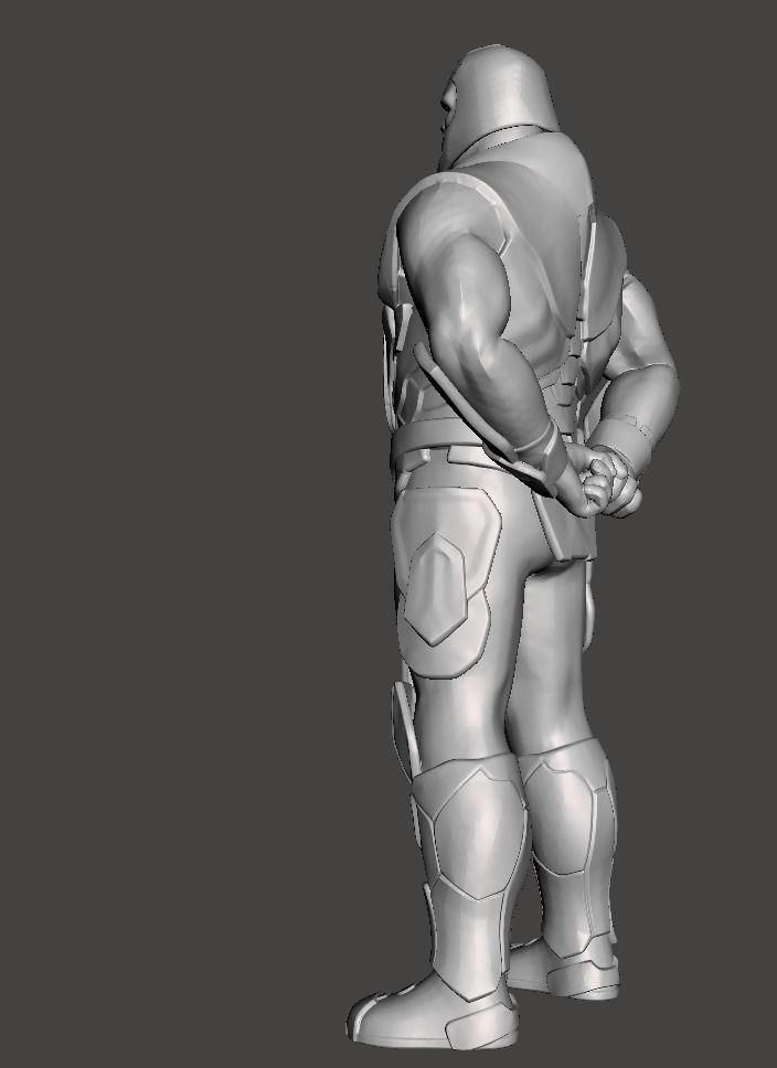 darkseid 3d model for 3d printing  3D print model_3