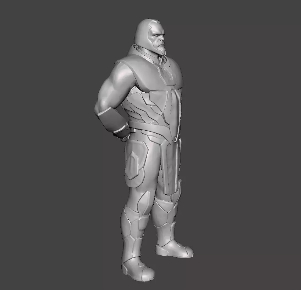 darkseid 3d model for 3d printing  3D print model_0