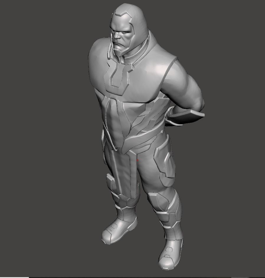 darkseid 3d model for 3d printing  3D print model_1