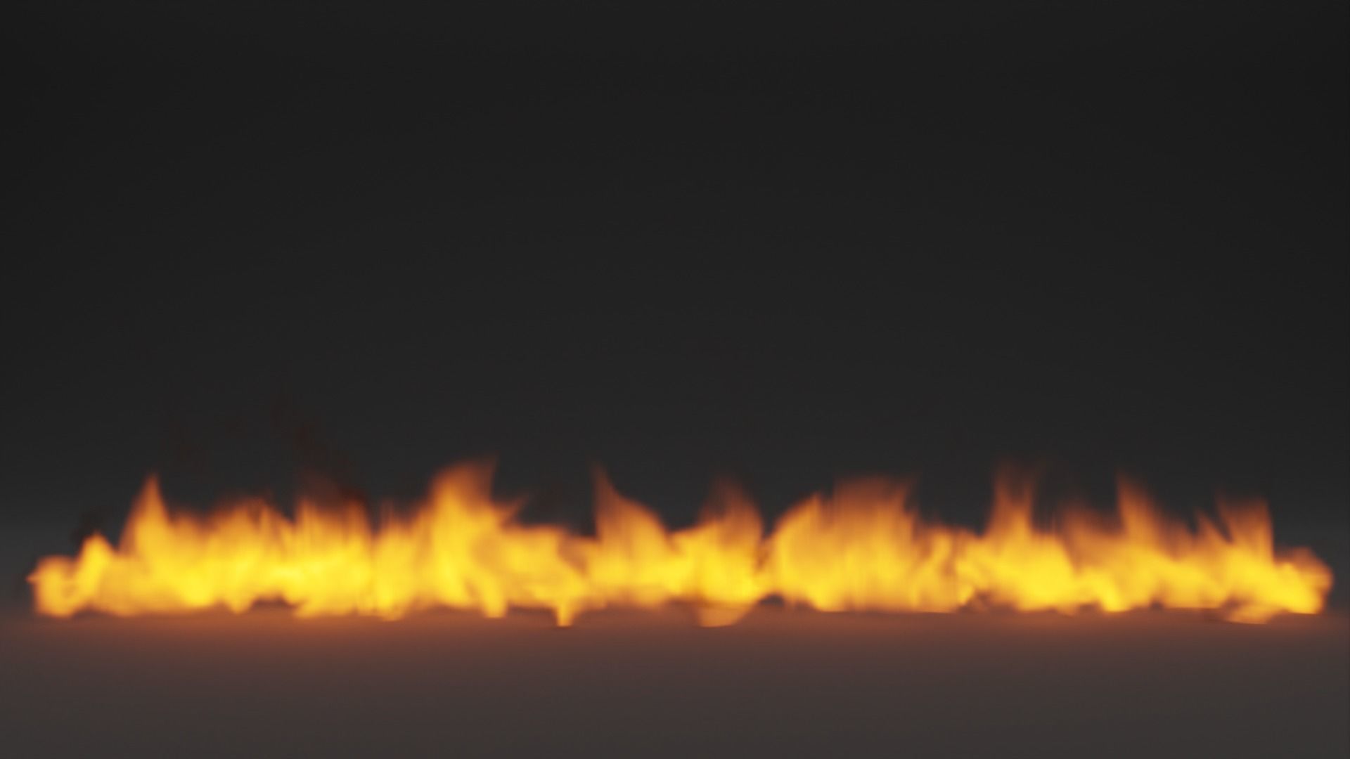 Burning house elements pack vdb 3D model_26