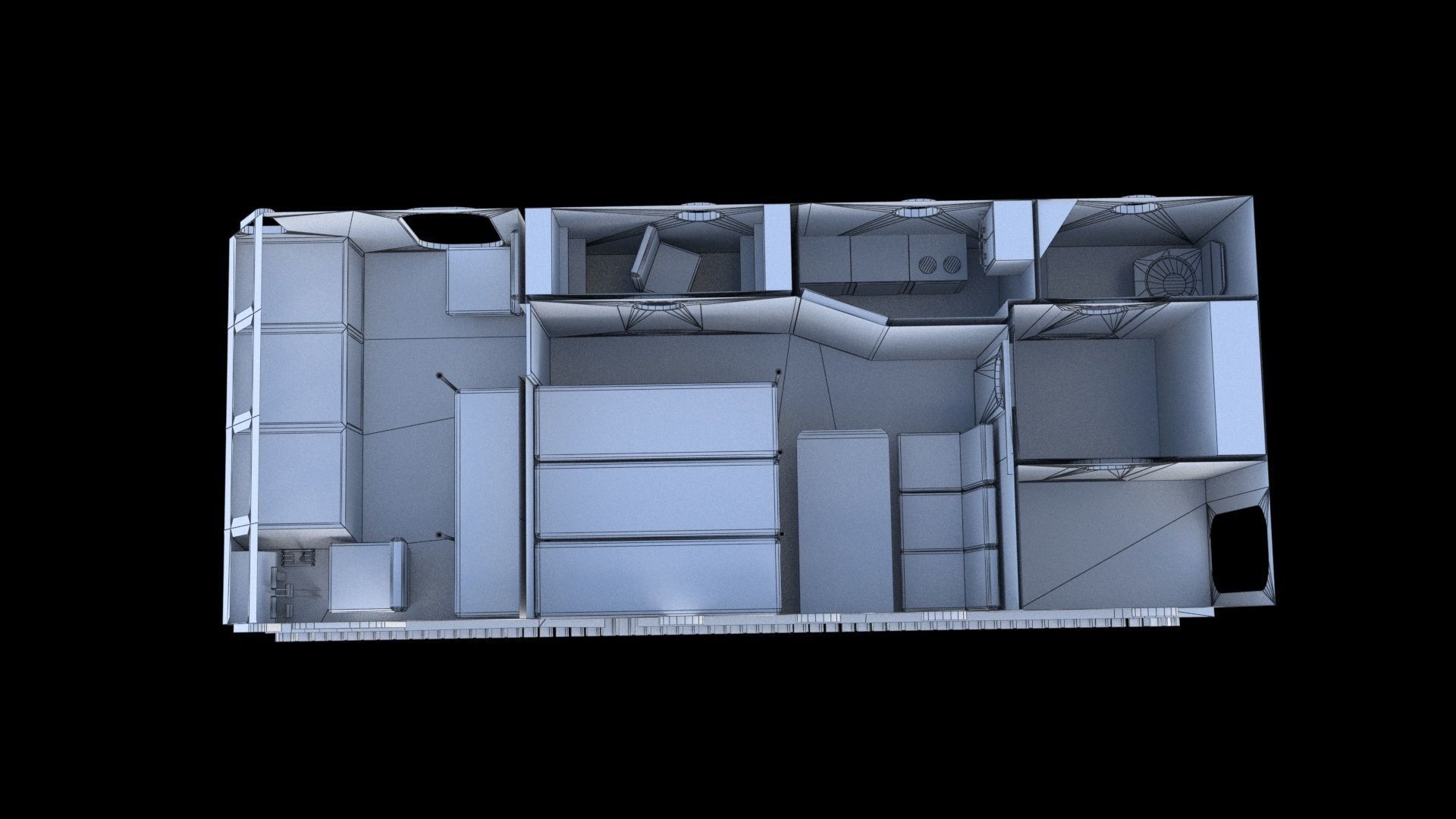 Kharkovchanka Soviet Antarctic Cruisers STT 3D model_23