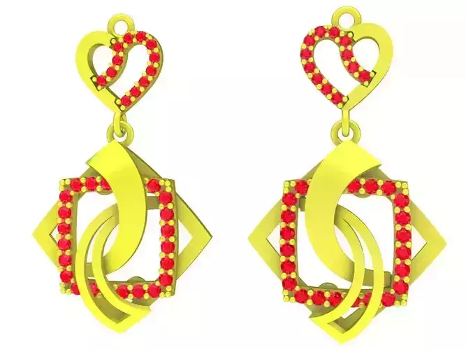 5999 Fashion diamond earrings 