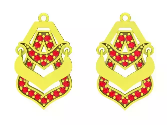 6004 Diamond earrings