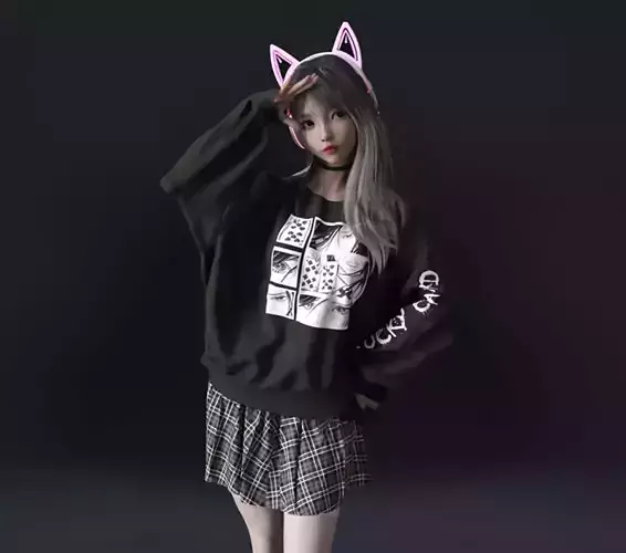 Beautiful Ladies Model 1