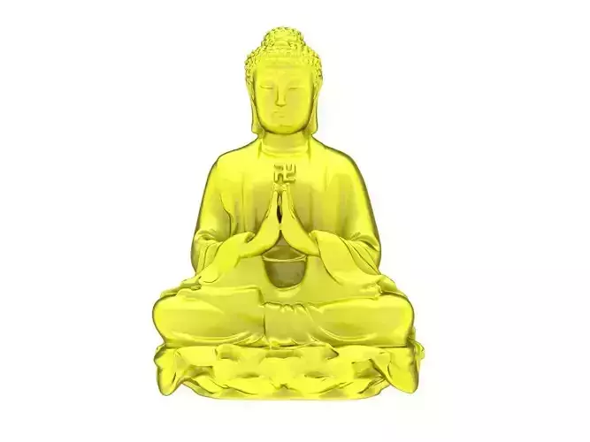 6012 Buddha hollow for jewelry