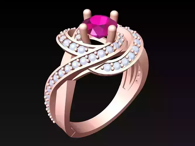 Diamond Ring - Womens Rings - N198