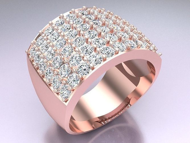 Diamond Ring  - N3649 3D print model