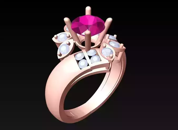 Diamond Ring - Womens Rings - N5165