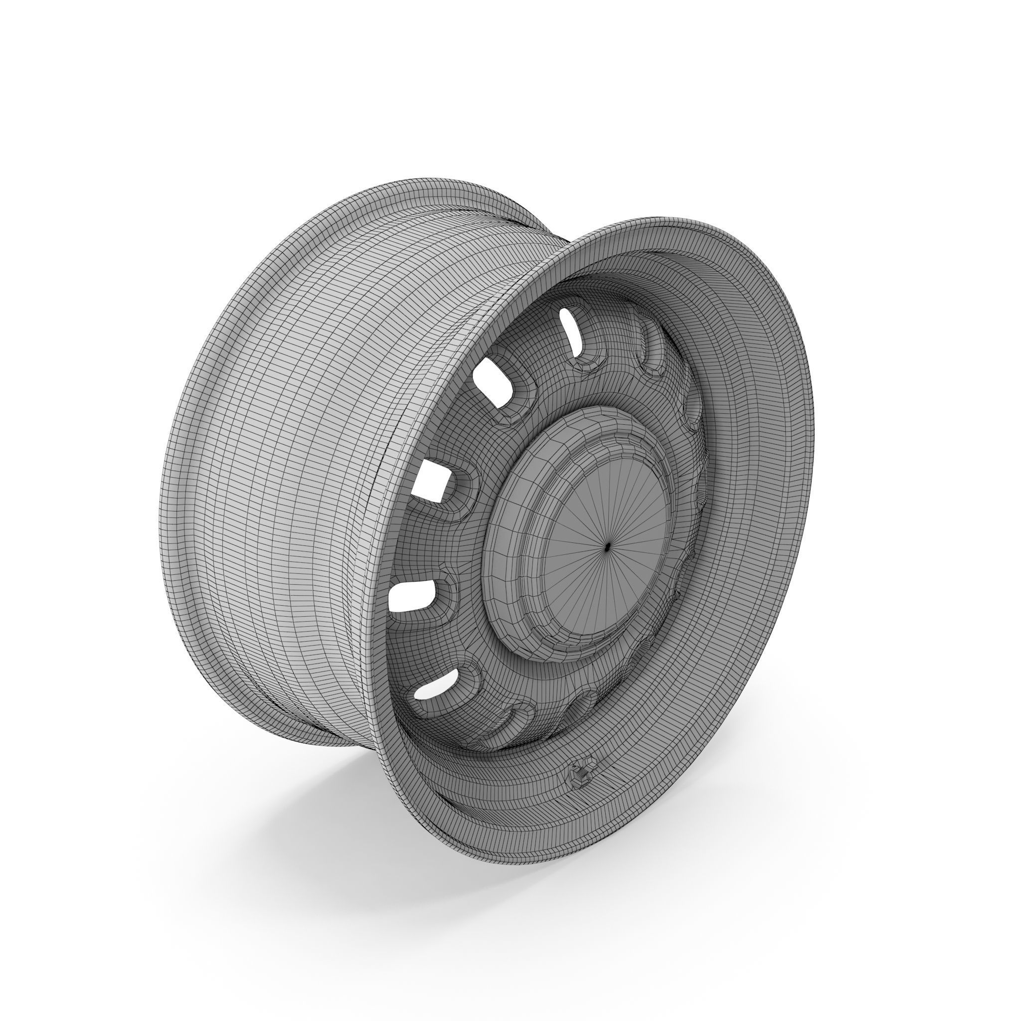 Legendary Wheel Co GT8 Wheel Charcoal GT 3D model_5