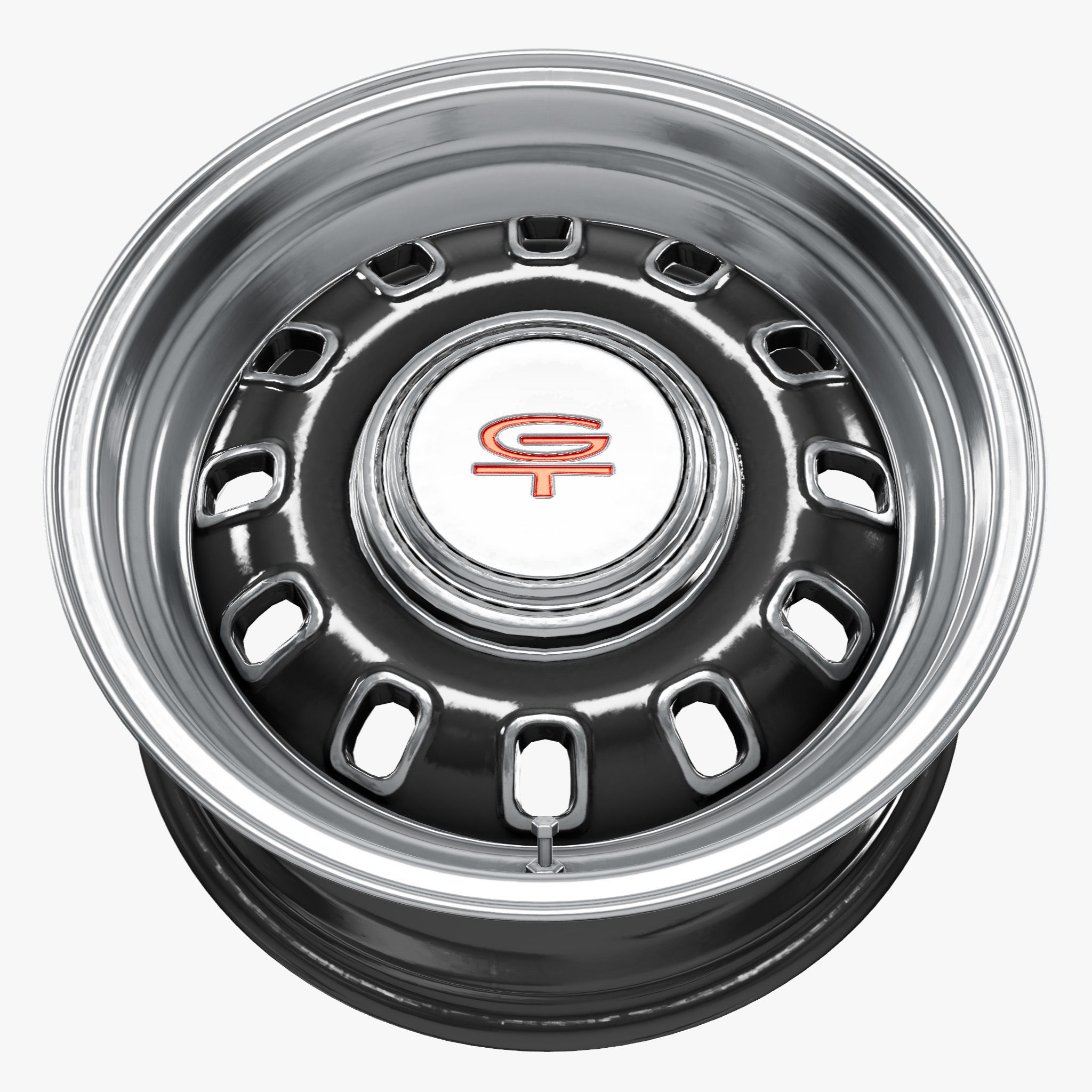 Legendary Wheel Co GT8 Wheel Charcoal GT 3D model_7