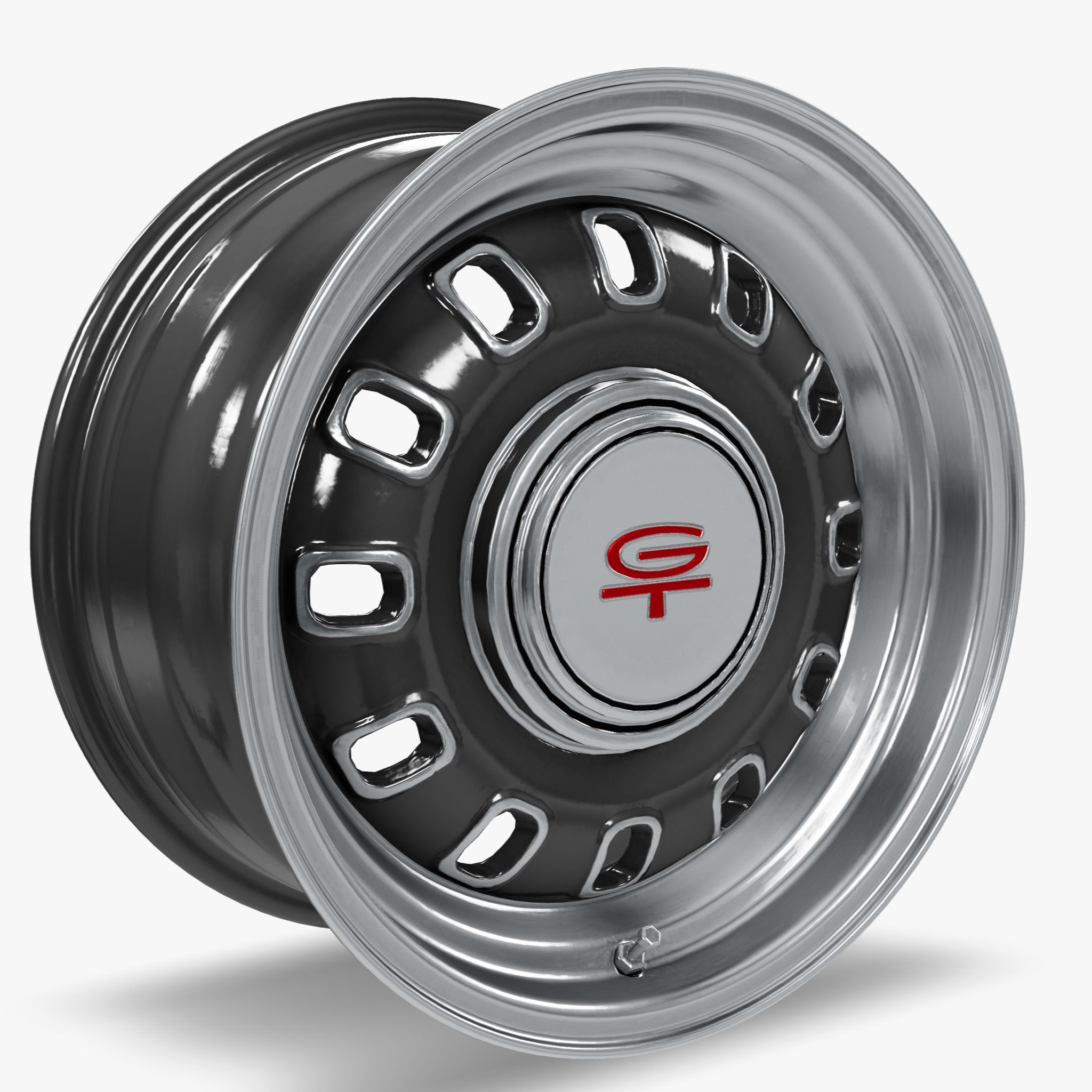 Legendary Wheel Co GT8 Wheel Charcoal GT 3D model_1