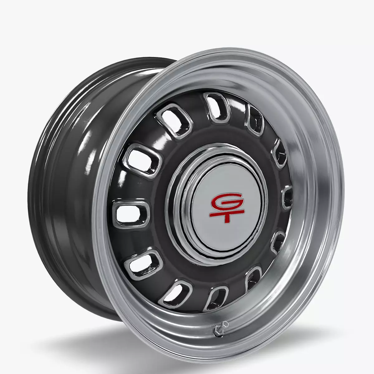 Legendary Wheel Co GT8 Wheel Charcoal GT 3D model_0