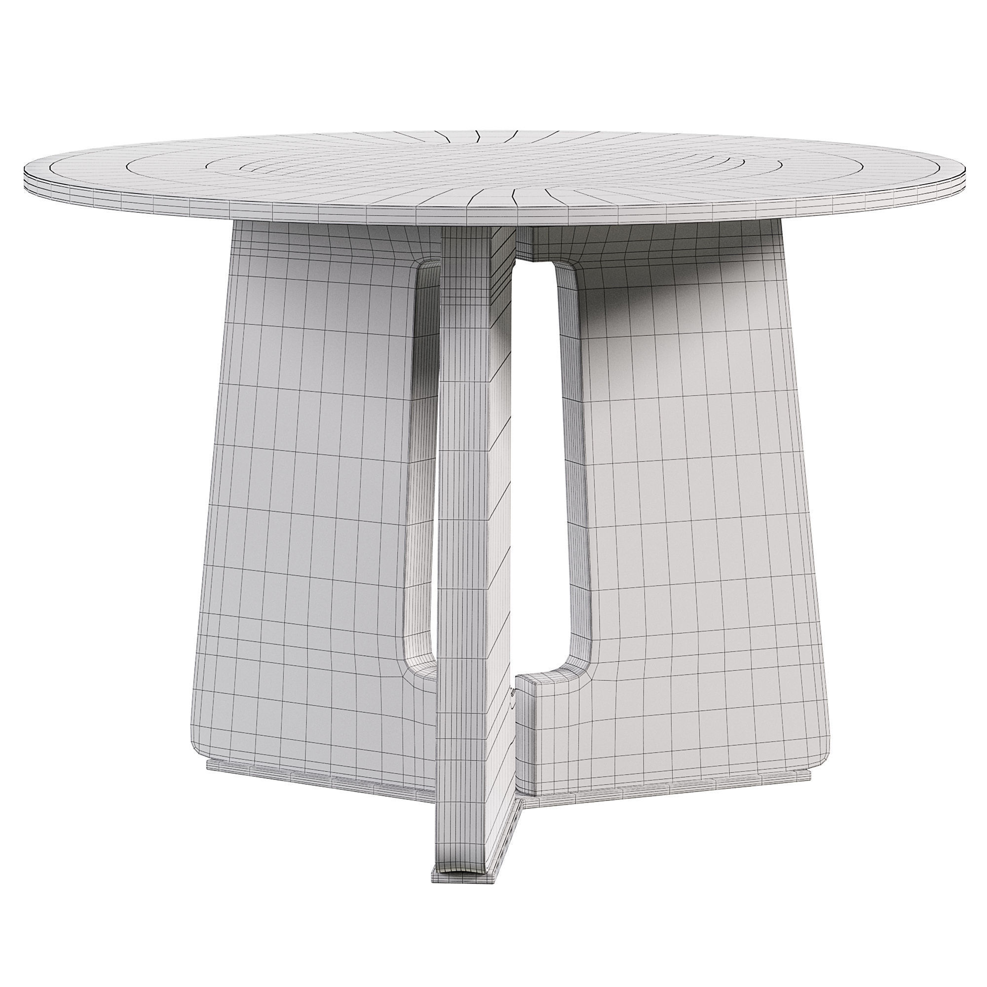 CALISTOGA END TABLE by bakerfurniture 3D model_3