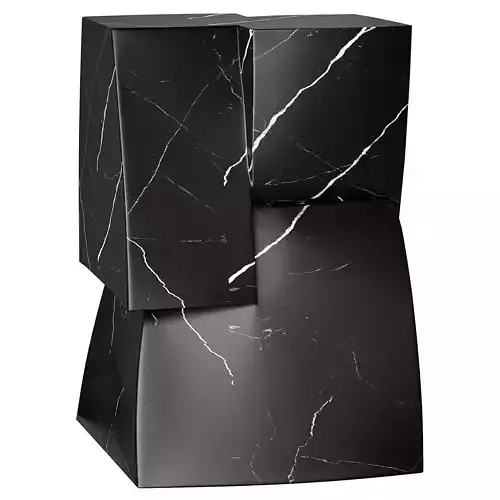 CUBIST SIDE TABLE by MCGUIRE