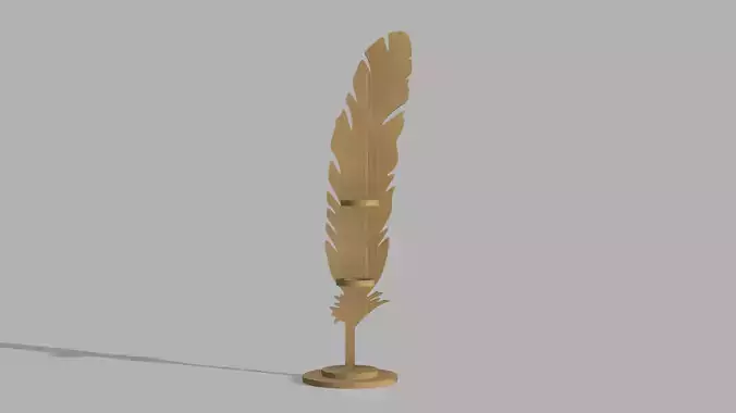 pen holder - brush holder stl for cnc or 3D print