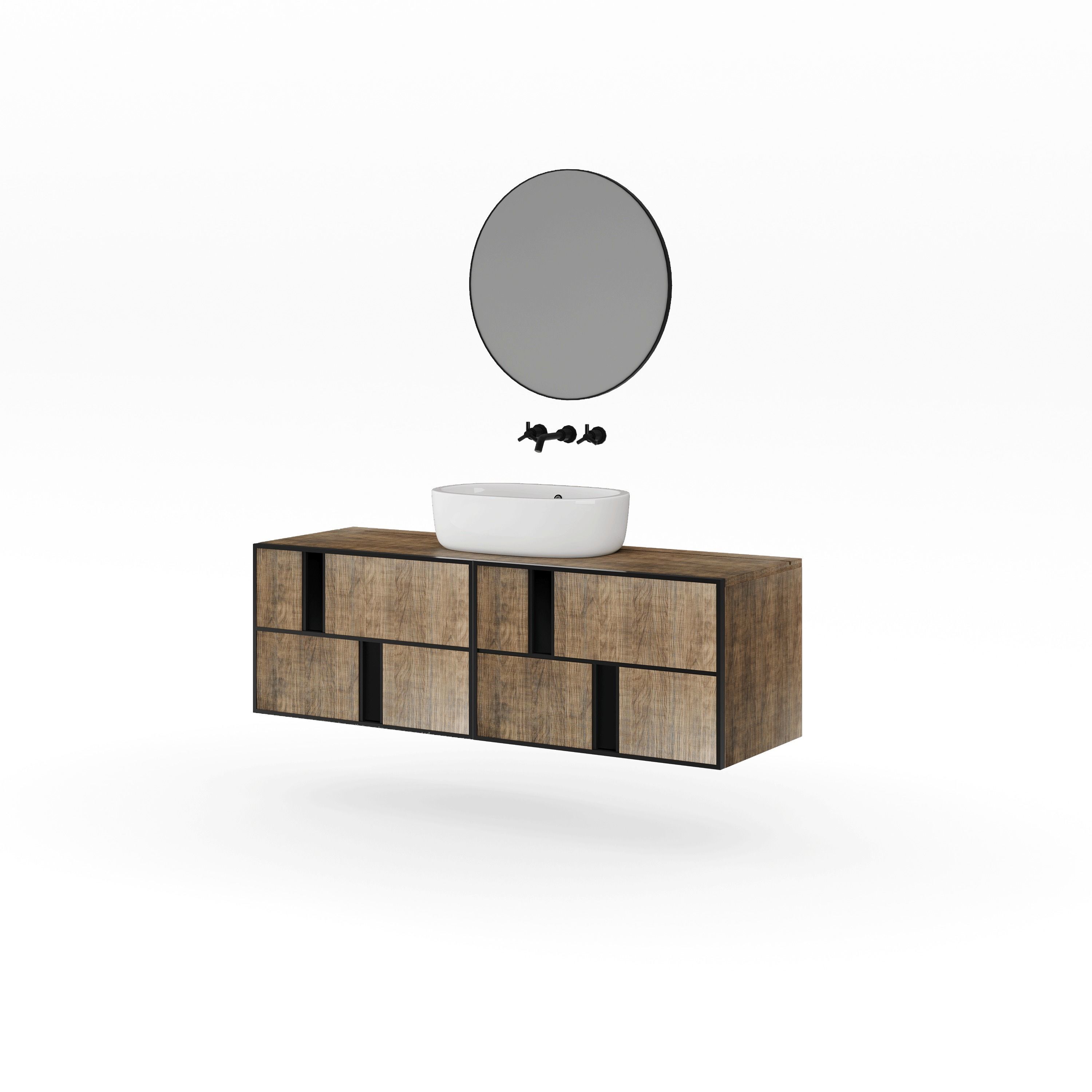 Bathroom Wash Basin Low-poly 3D model_1