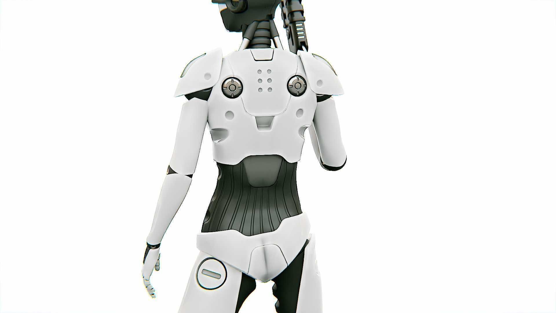 ANDROID OMEGA-B   RIGGED 3D model_26