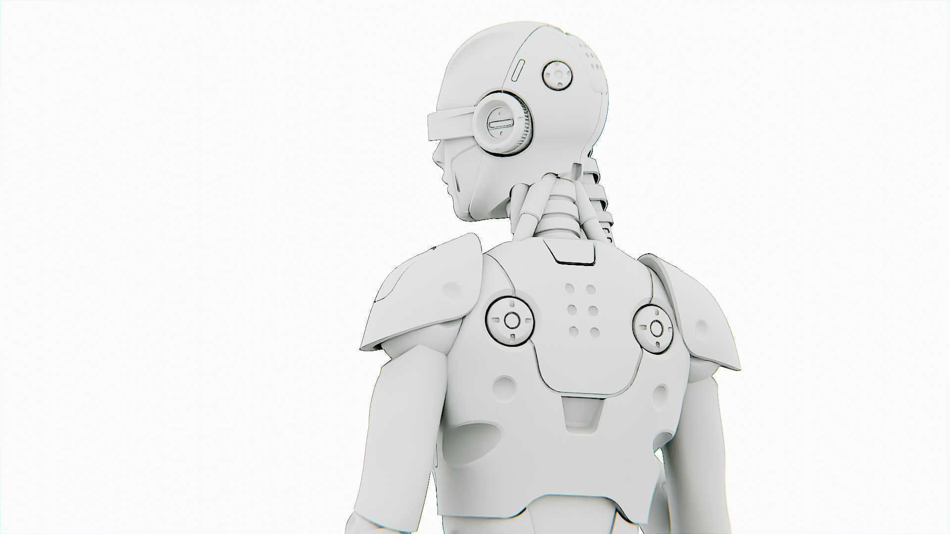 ANDROID OMEGA-B   RIGGED 3D model_33