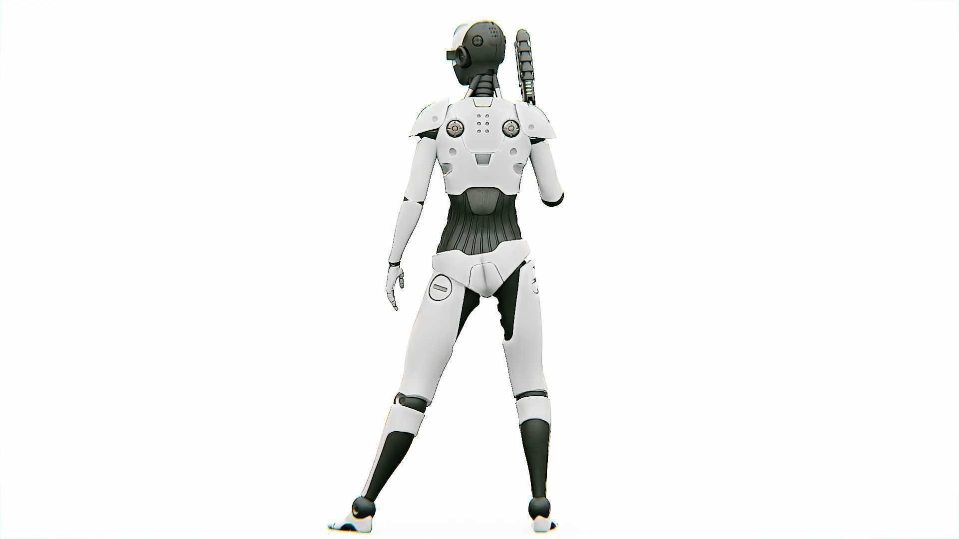 ANDROID OMEGA-B   RIGGED 3D model_6