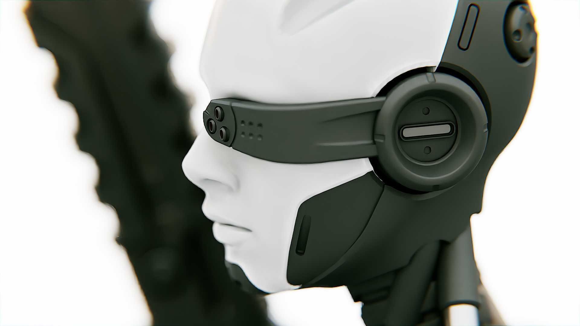 ANDROID OMEGA-B   RIGGED 3D model_19