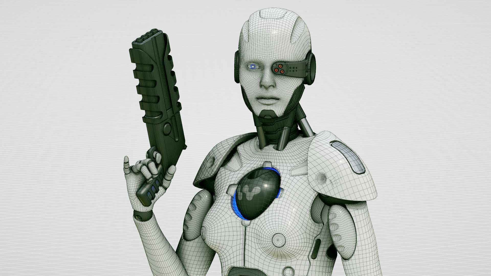 ANDROID OMEGA-B   RIGGED 3D model_37