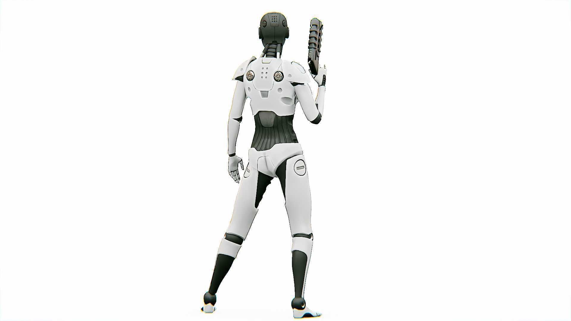 ANDROID OMEGA-B   RIGGED 3D model_7