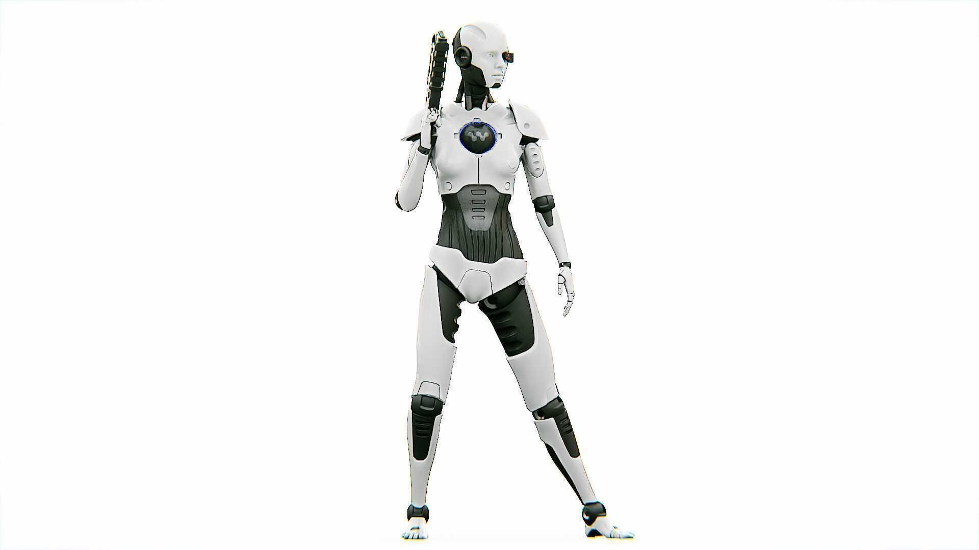 ANDROID OMEGA-B   RIGGED 3D model_10