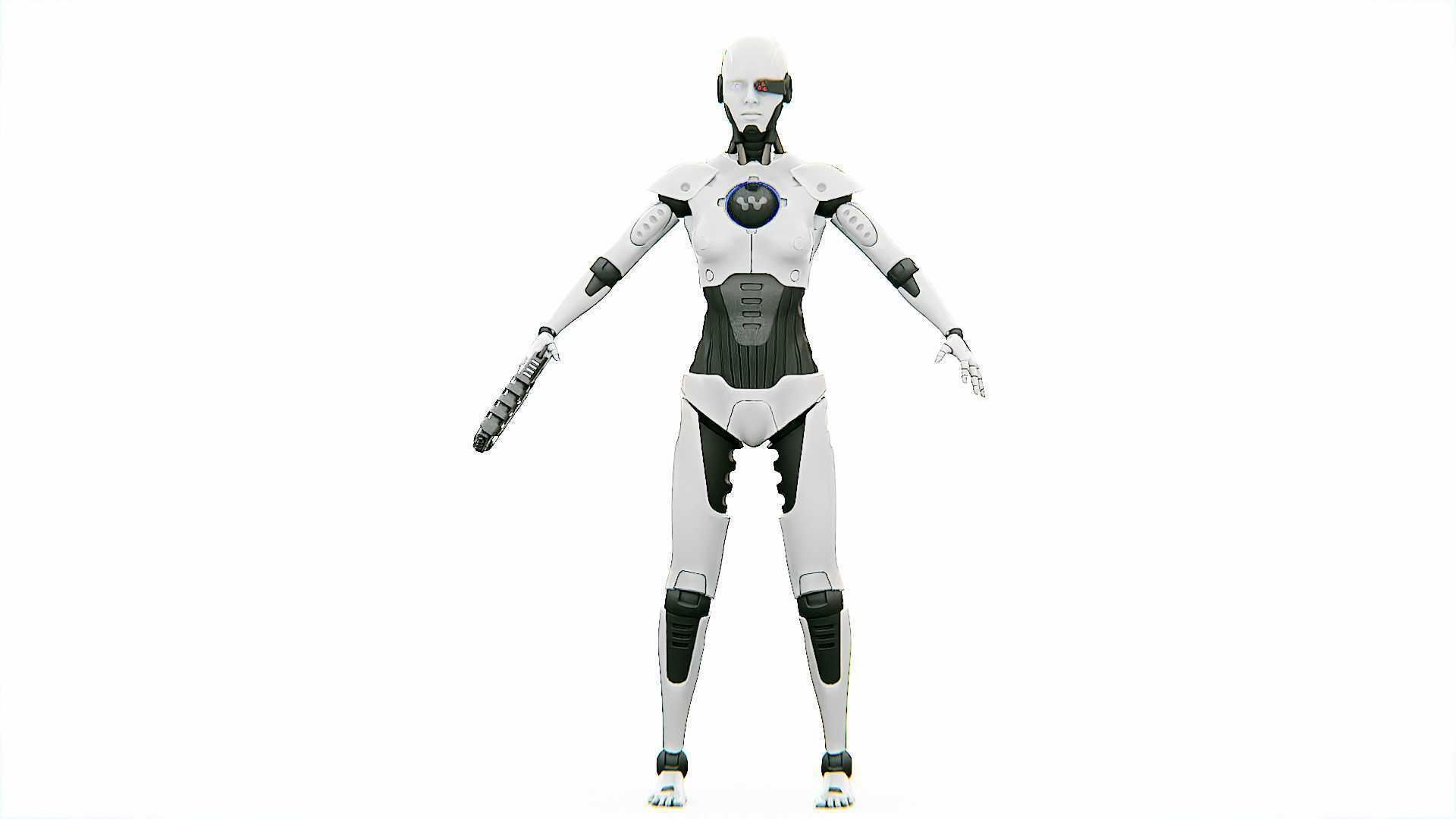 ANDROID OMEGA-B   RIGGED 3D model_30