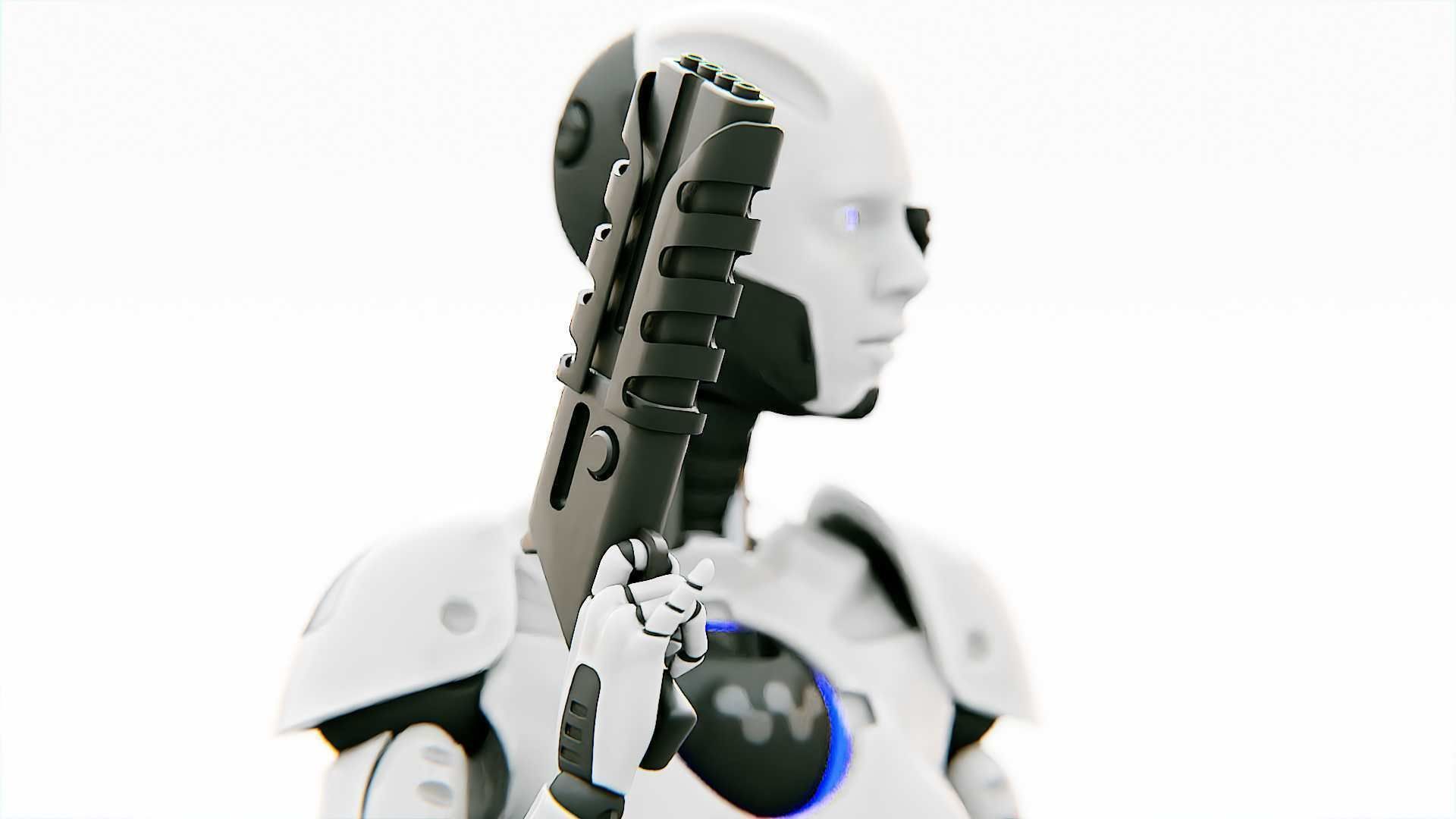 ANDROID OMEGA-B   RIGGED 3D model_17