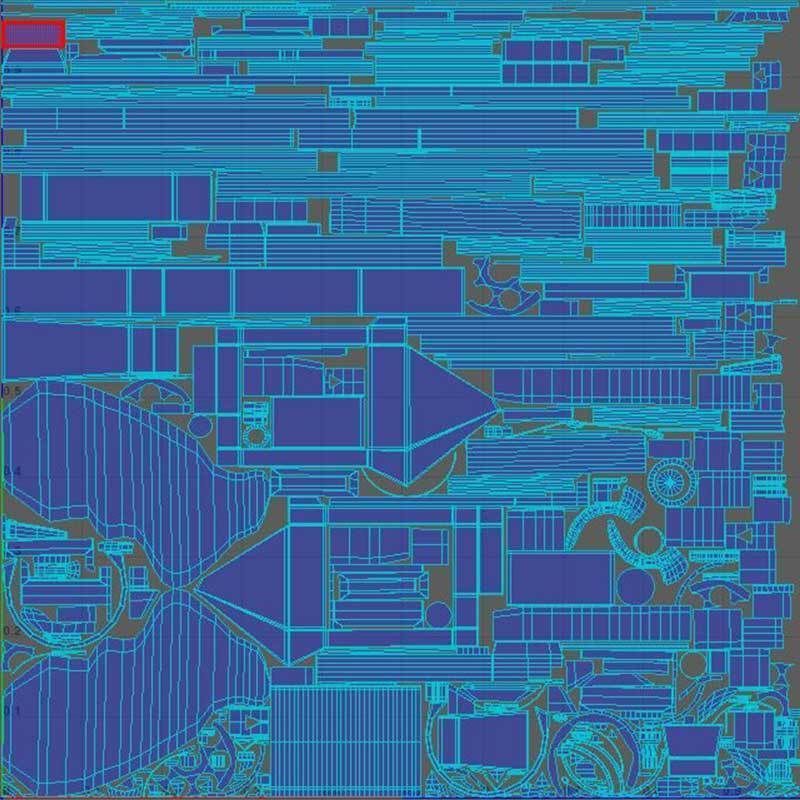Webley Revolver Pistol 3D model_11