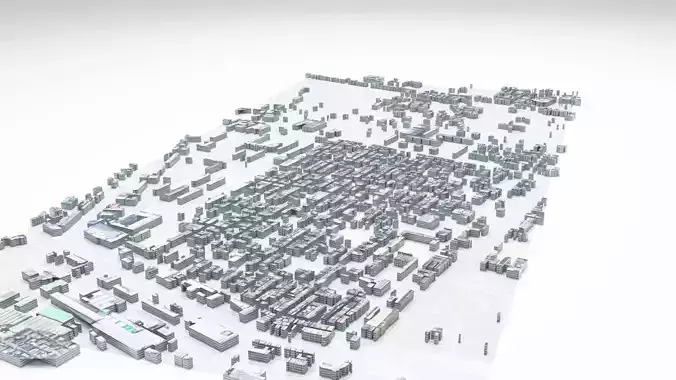Osaka Japan Free 3D model