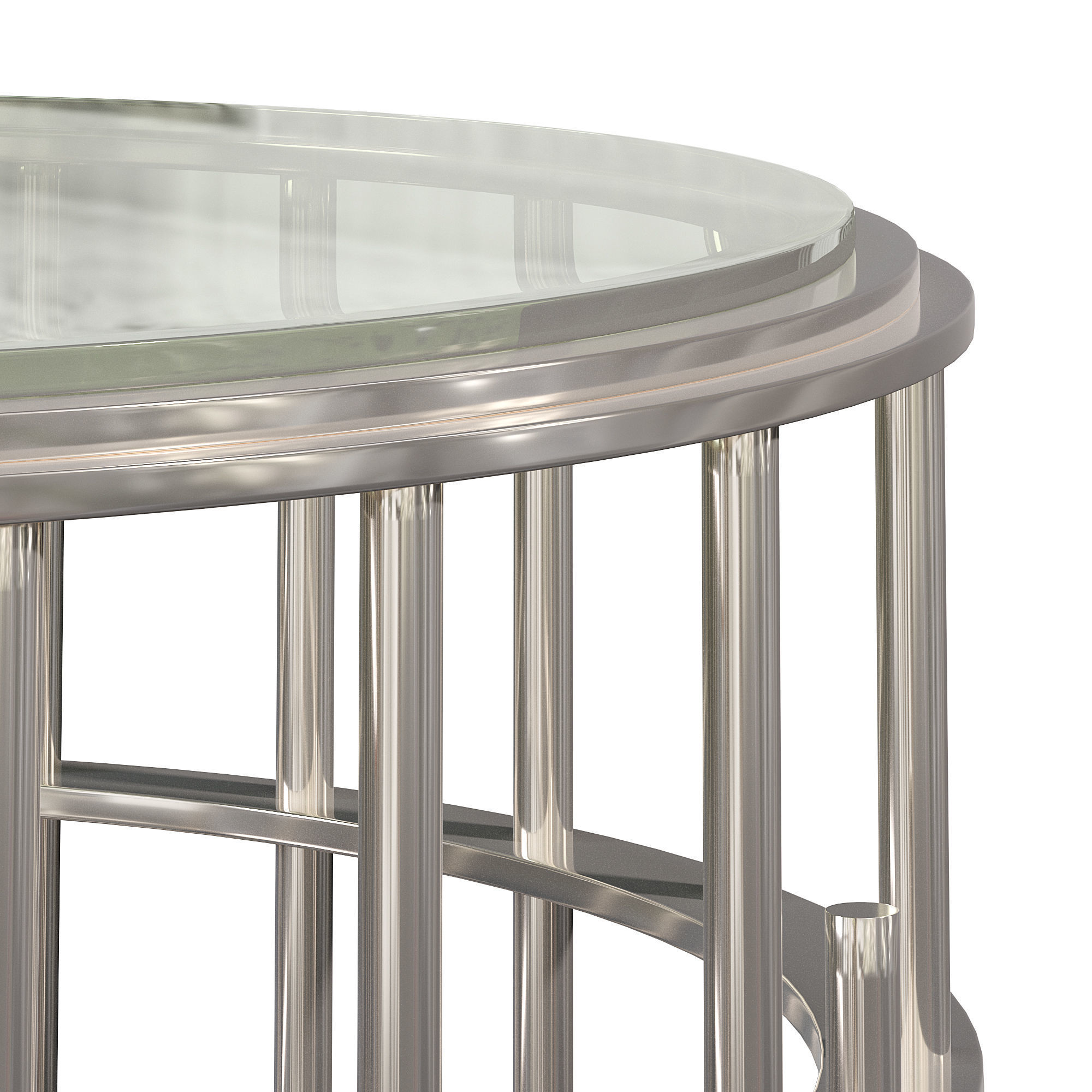 TIC TAC DRINK TABLE by bakerfurniture 3D model_2