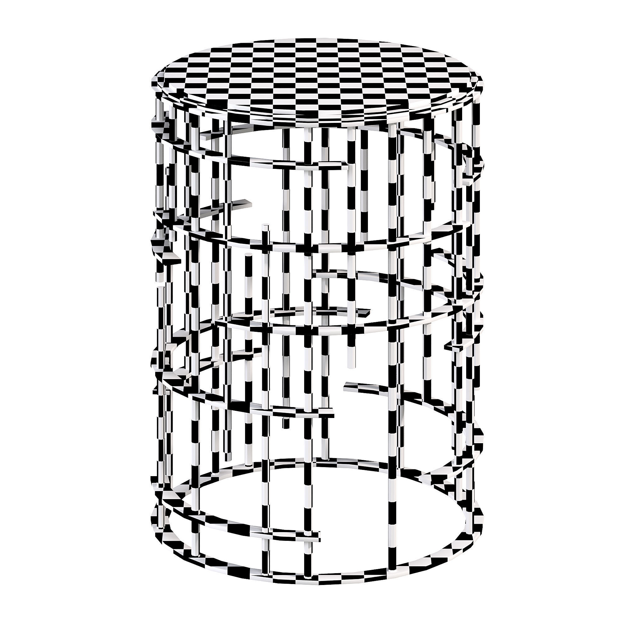 TIC TAC DRINK TABLE by bakerfurniture 3D model_4