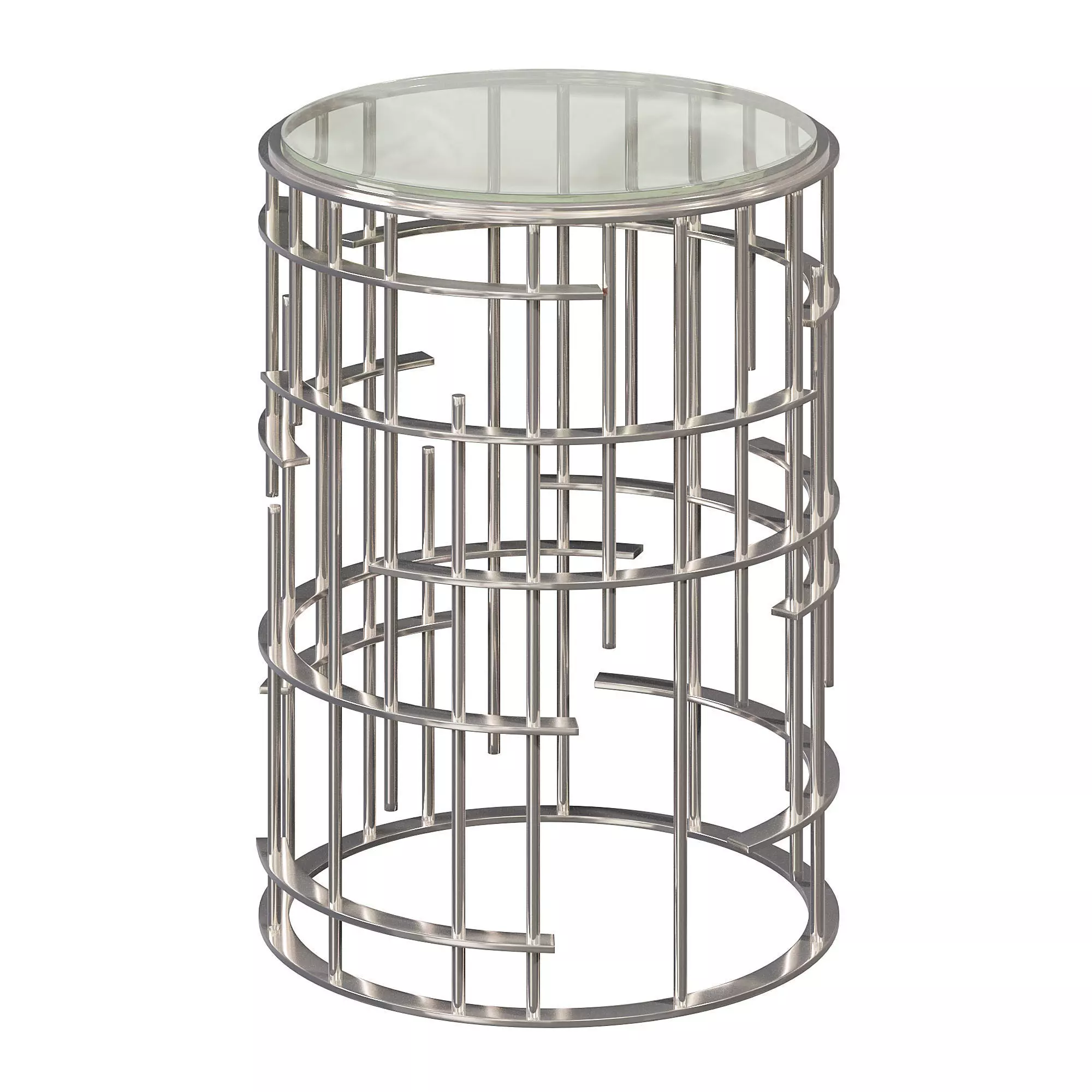 TIC TAC DRINK TABLE by bakerfurniture 3D model_0