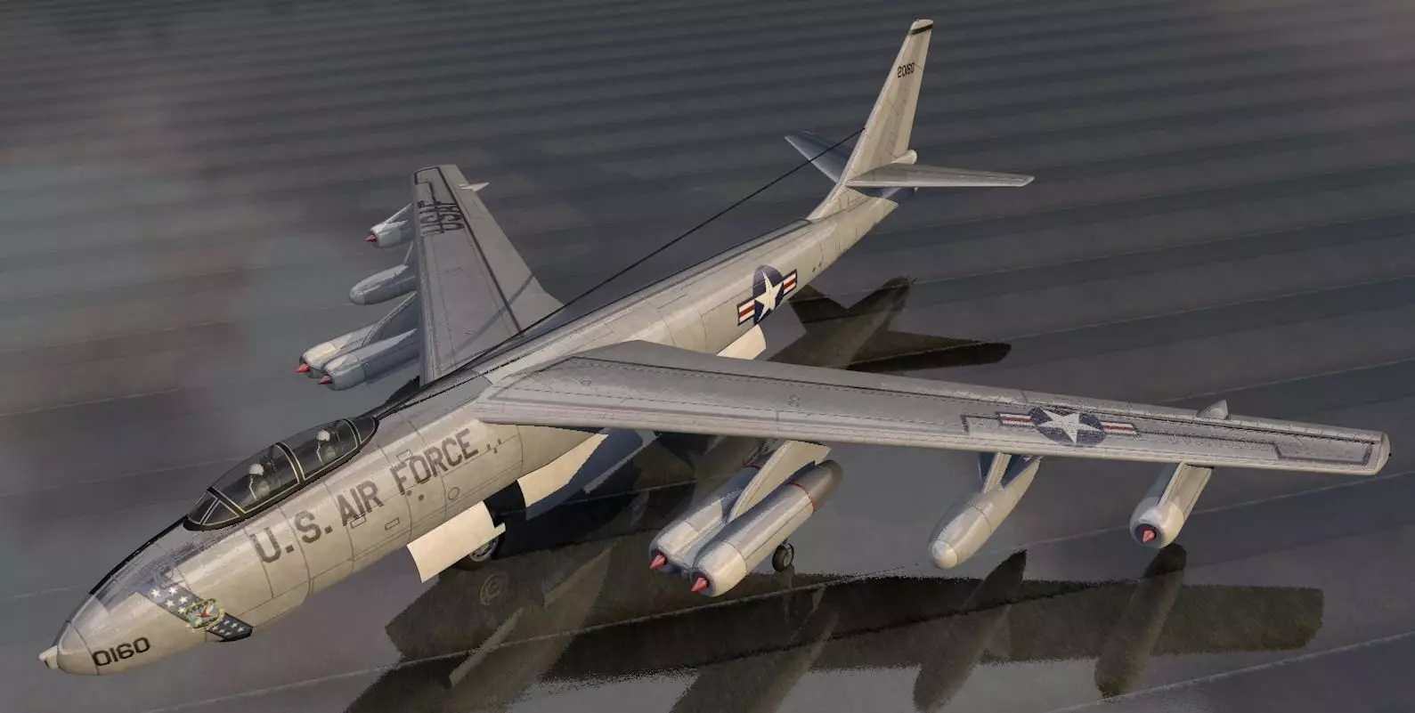 Boeing B-47E Stratojet 3D model