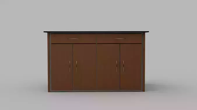 kitchen service platform 3D model