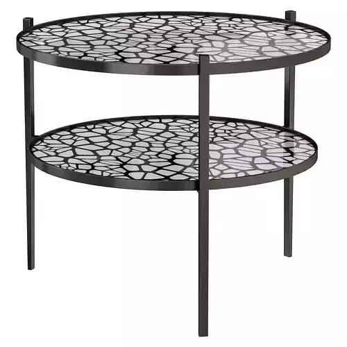 AGATE ROUND LAMP TABLE by bakerfurniture