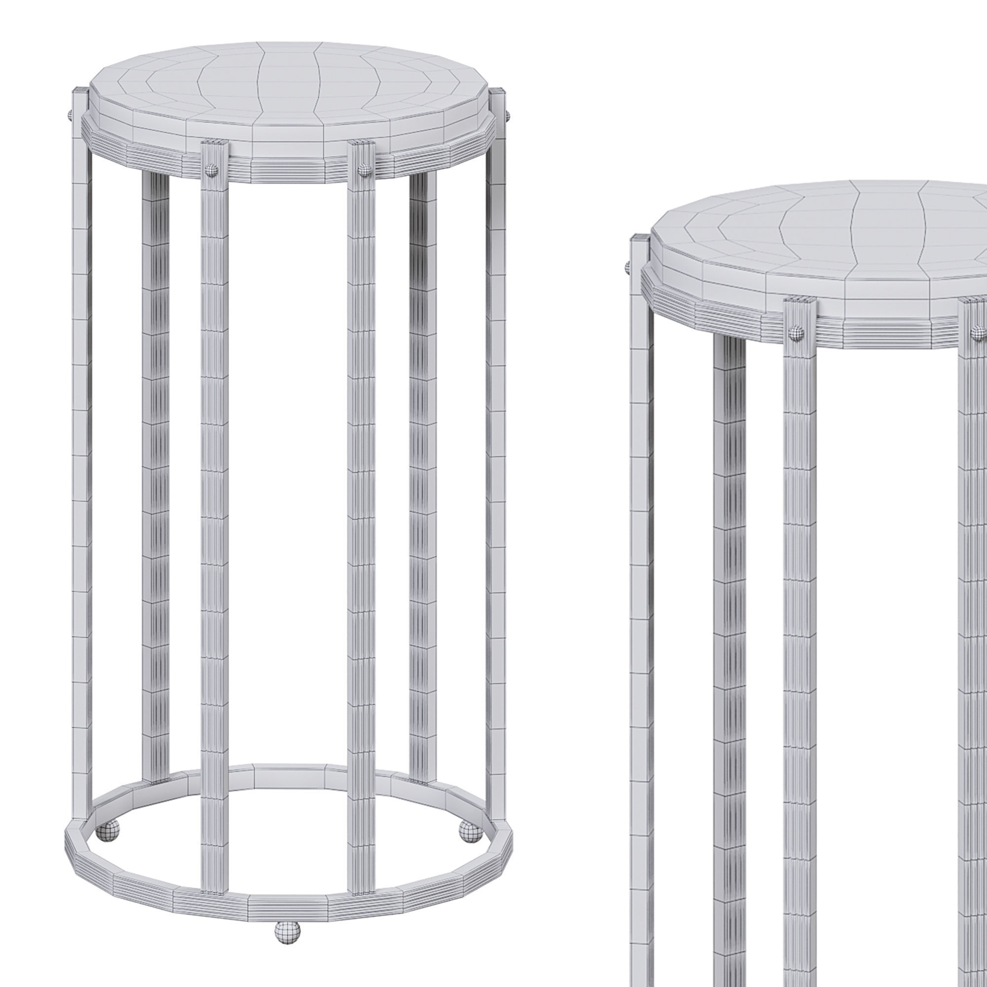 Grand table by bakerfurniture   3D model_4