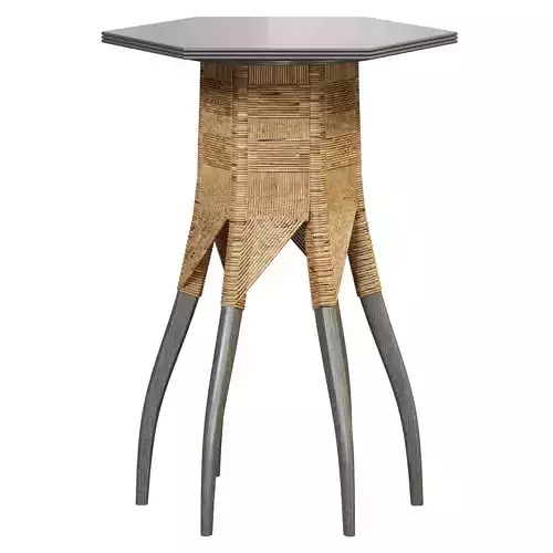 Hex Side table by bakerfurniture  