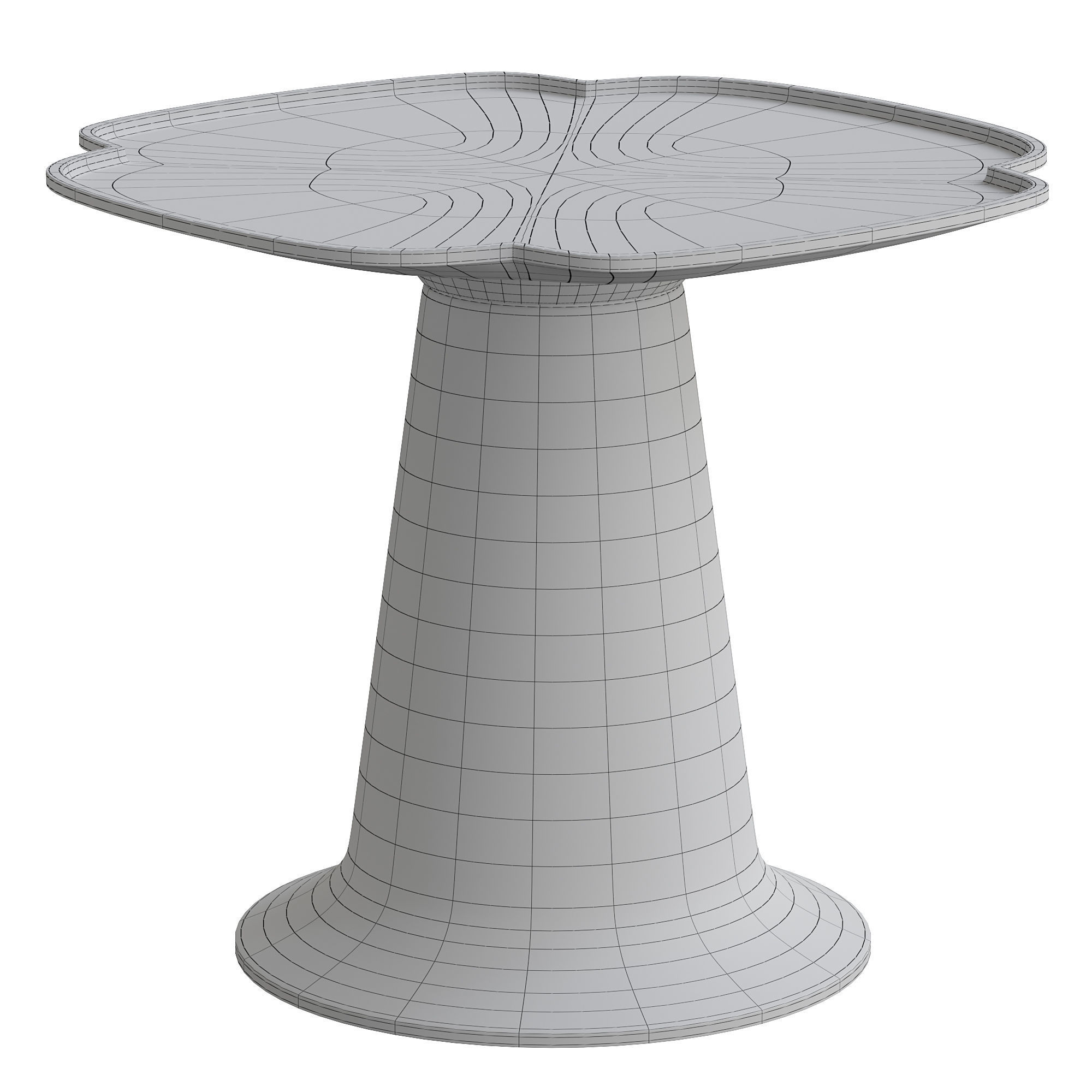 SHANGHAI OCCASIONAL TABLE by bakerfurniture 3D model_4