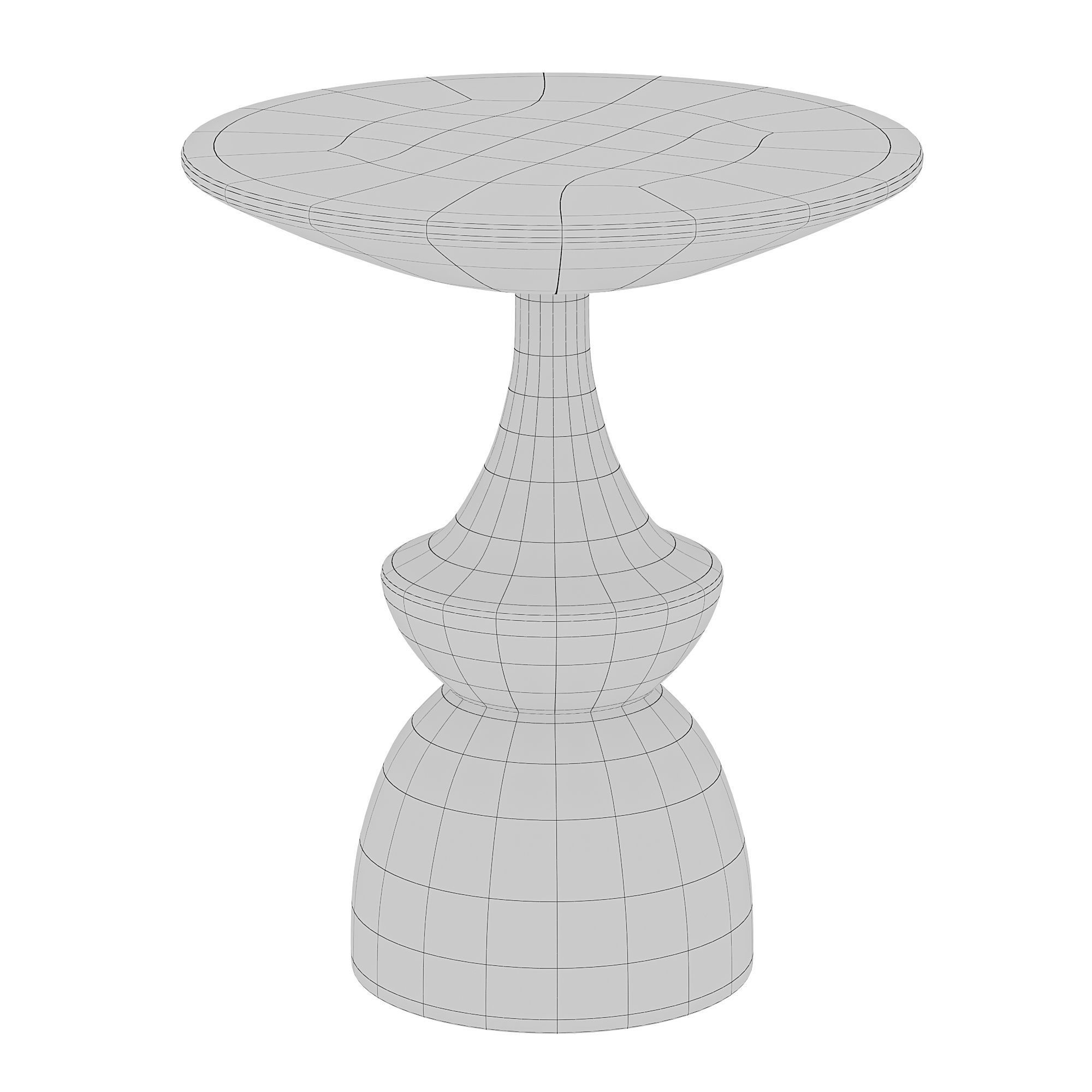 CYPRESS ACCENT TABLE by bakerfurniture 3D model_2