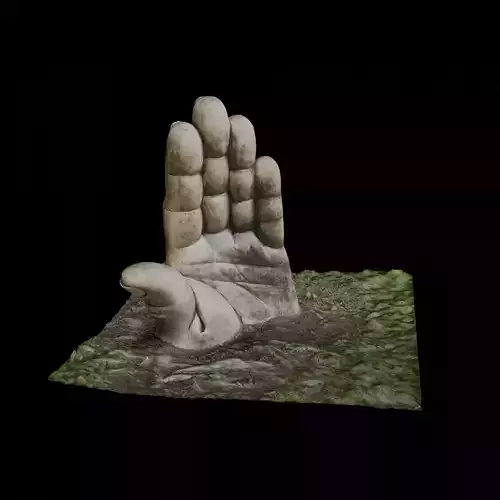 hand sculpture 3d scan 3D model