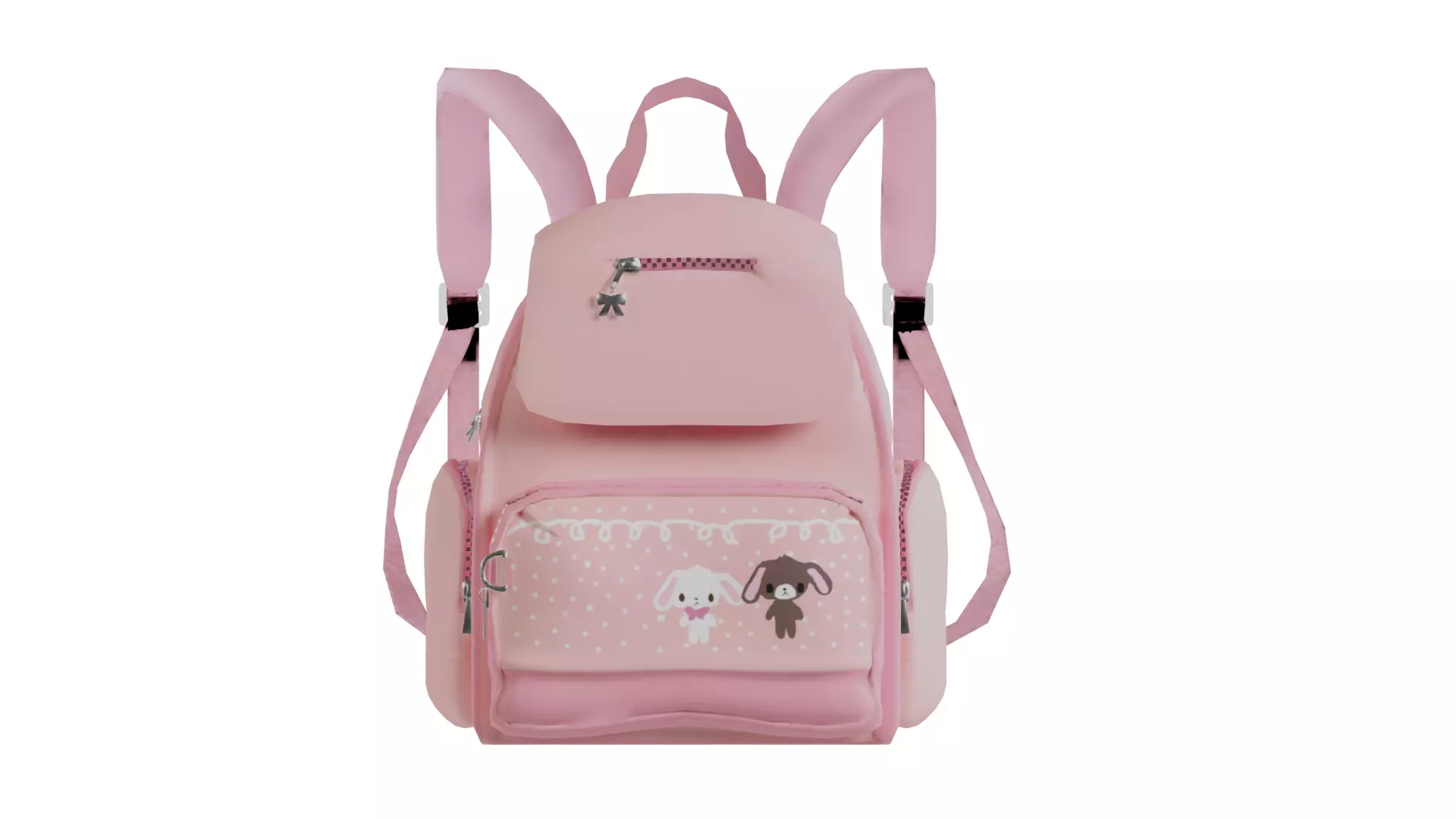 Sugarbunnies Mini Backpack 3D model
